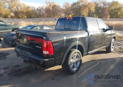 2012 Ram 1500 Sport из США, поврежденный, VIN 1C6RD7MT8CS180949